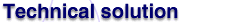 Technical solution