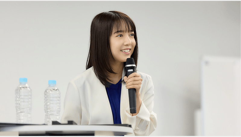 FY2026 Entrance Ceremony: Mone Kamishiraishi Visits Taiheiyo Cement