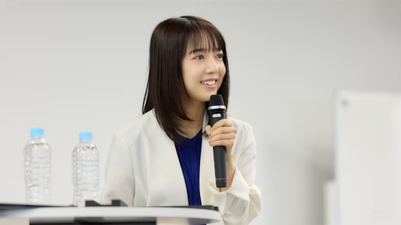2026年度入社式 上白石萌音さん来社