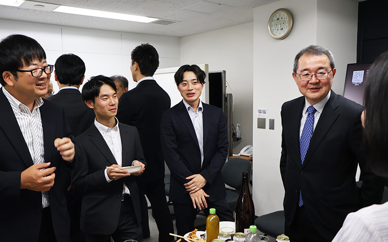 村上常務 in 中部北陸支店（北陸）