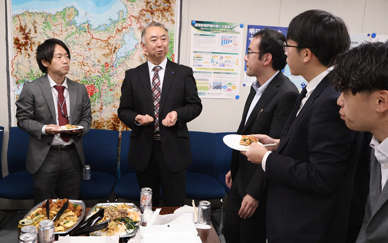 川辺常務 in 関西四国支店（関西）