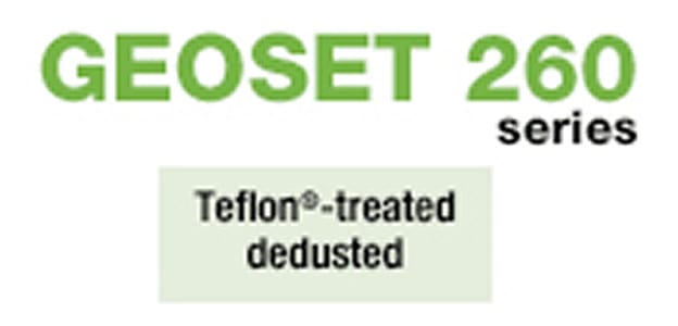 GEOSET 260 Series: PTFE-treated dust-suppressing type