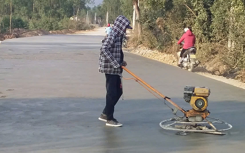 Development of public facilities in Quin Loc Village