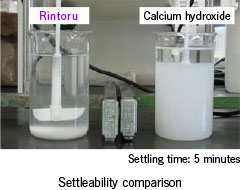 Settleability comparison