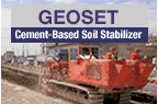 Cement-Based solidifying agent GEOSET