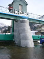 Headworks apron repair (thk: 50mm/Niigata)