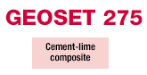 Cement-lime composite GEOSET 275