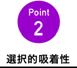 Point2　選択的吸着性